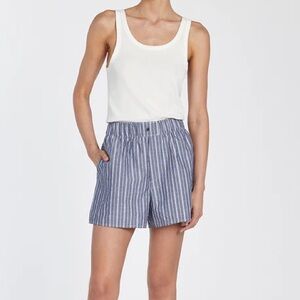 NWT Dissh Sharni Blue Striped Short Size 8 US